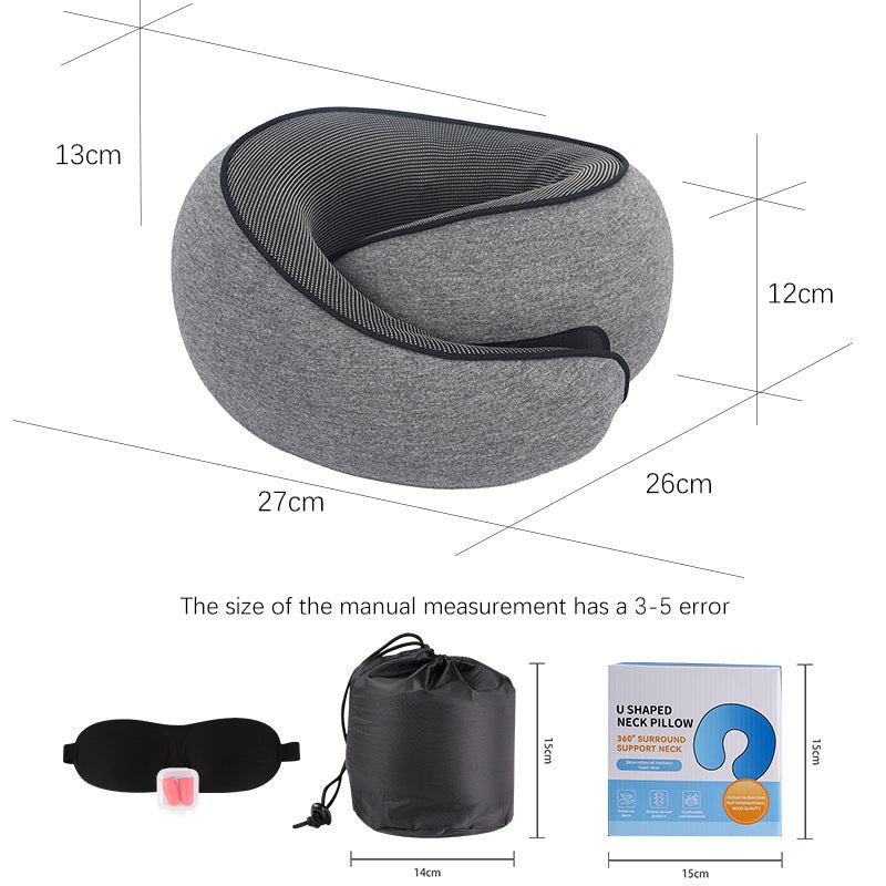 Travel Memory Foam Neck Pillow