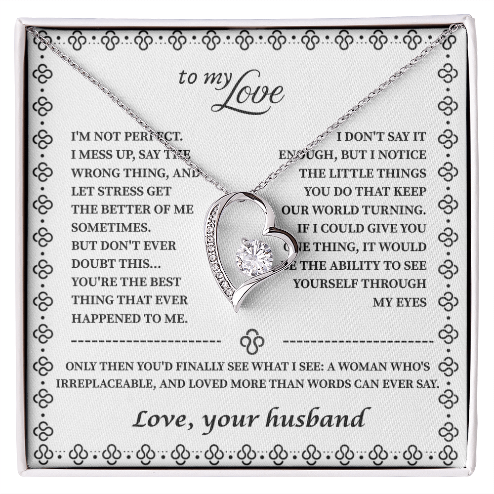 Forever Love Necklace — To My Love