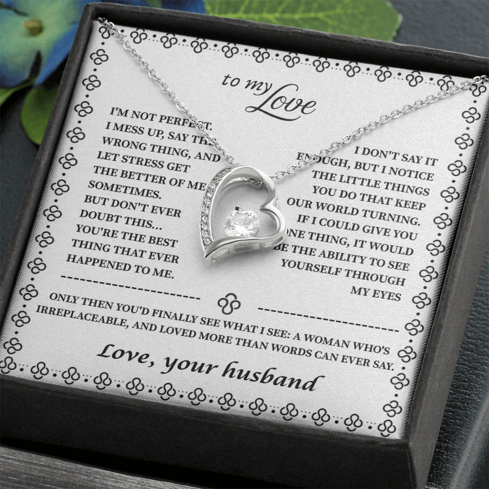 Forever Love Necklace — To My Love