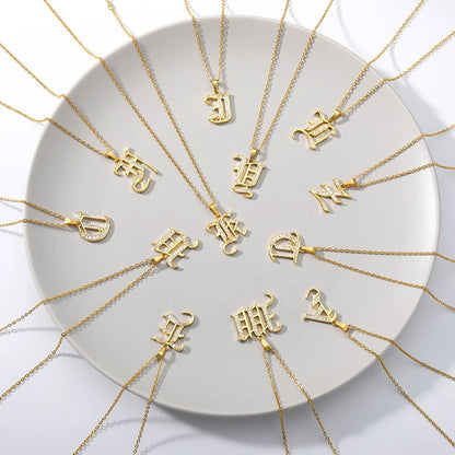 A–Z Letter Crystal Necklace – Perfect for You & Your Loved Ones