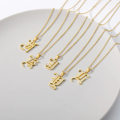 A–Z Letter Crystal Necklace – Perfect for You & Your Loved Ones