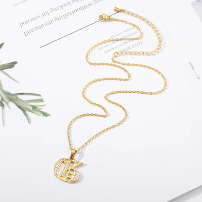 A–Z Letter Crystal Necklace – Perfect for You & Your Loved Ones