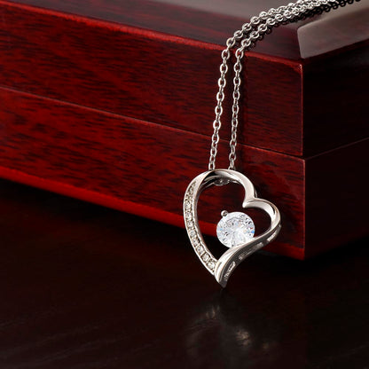 To My Daughter – “My Heart is Your Home” Forever Love Necklace