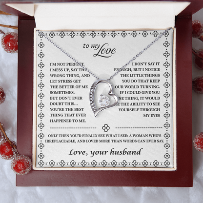 Forever Love Necklace — To My Love