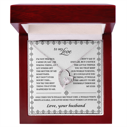 Forever Love Necklace — To My Love