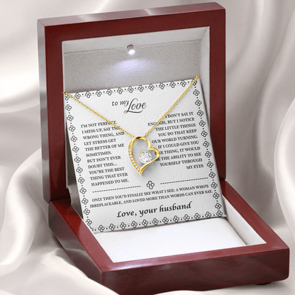 Forever Love Necklace — To My Love