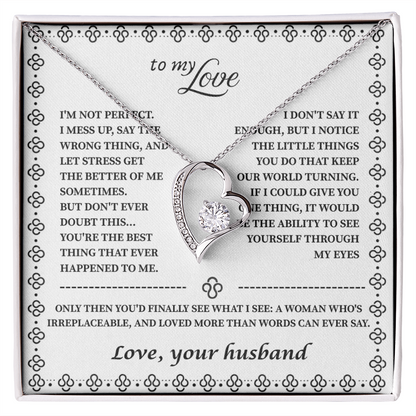 Forever Love Necklace — To My Love