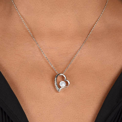 To My Daughter – “My Heart is Your Home” Forever Love Necklace