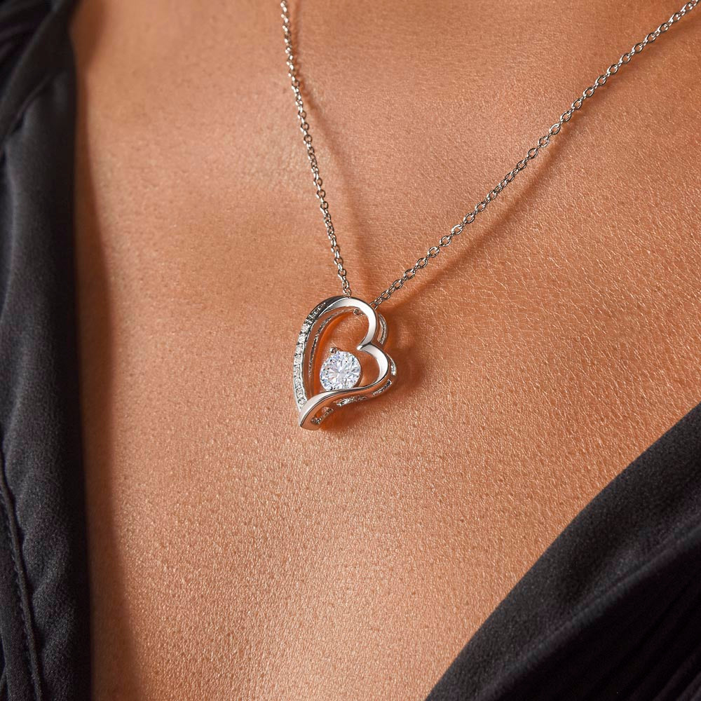 To My Daughter – “My Heart is Your Home” Forever Love Necklace