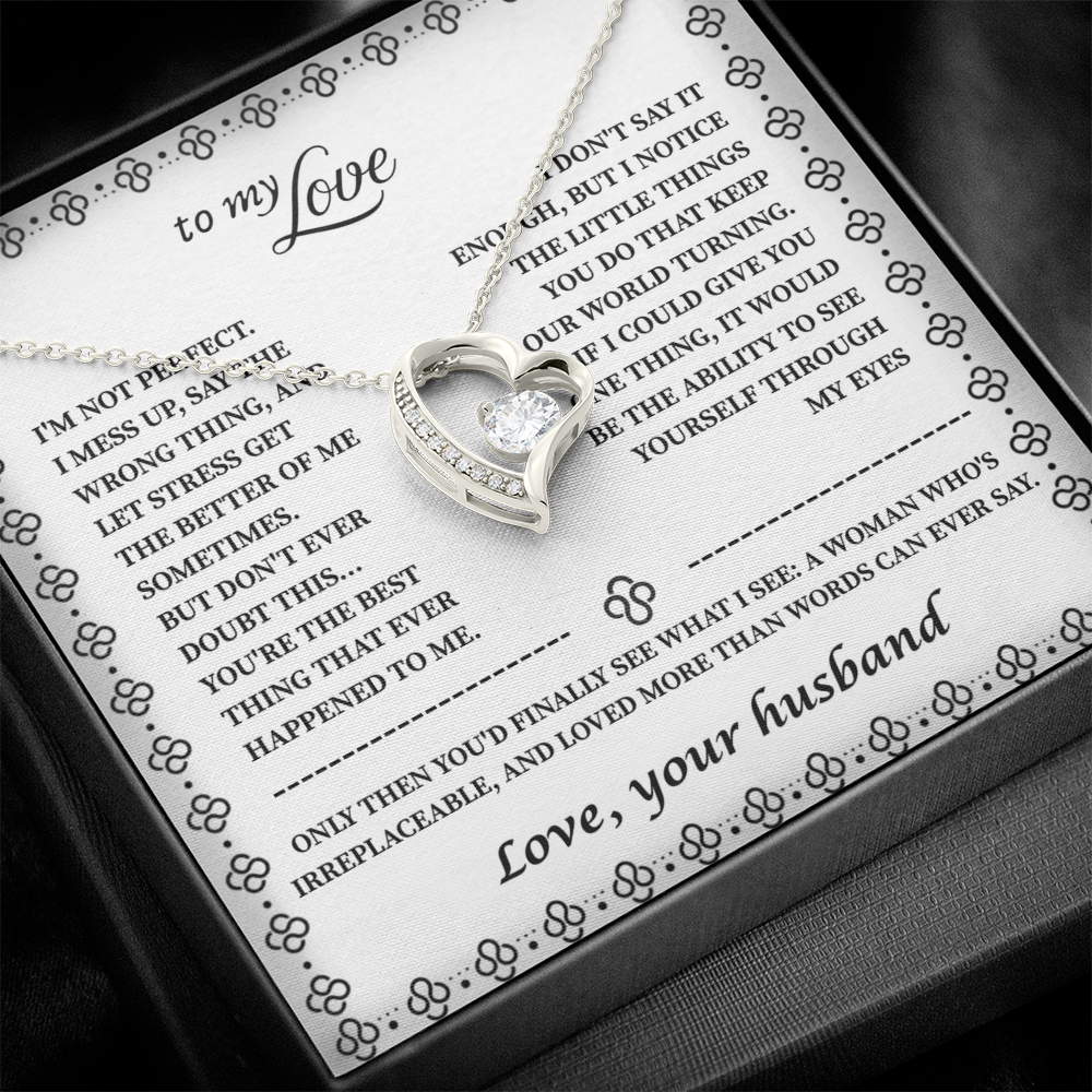 Forever Love Necklace — To My Love