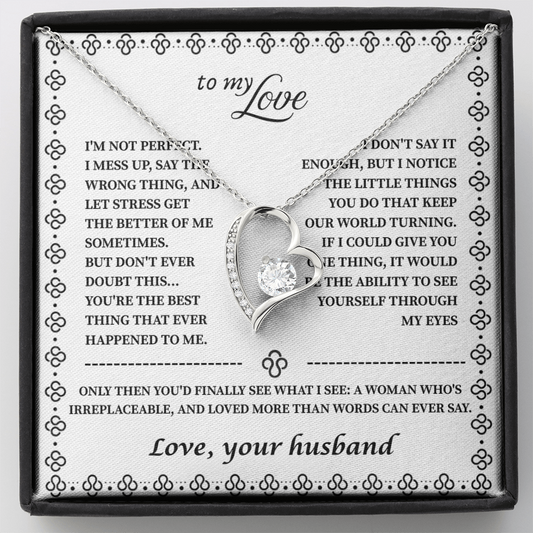 Forever Love Necklace — To My Love