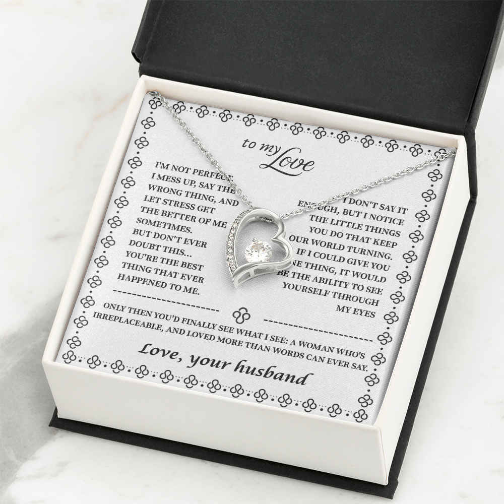 Forever Love Necklace — To My Love