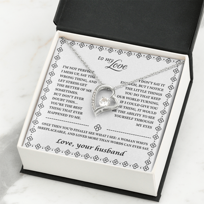 Forever Love Necklace — To My Love