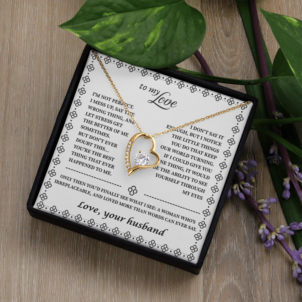 Forever Love Necklace — To My Love