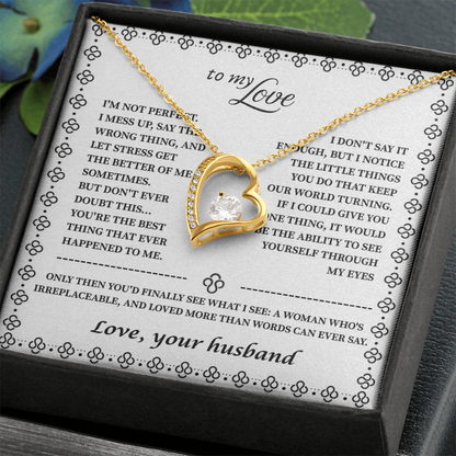 Forever Love Necklace — To My Love